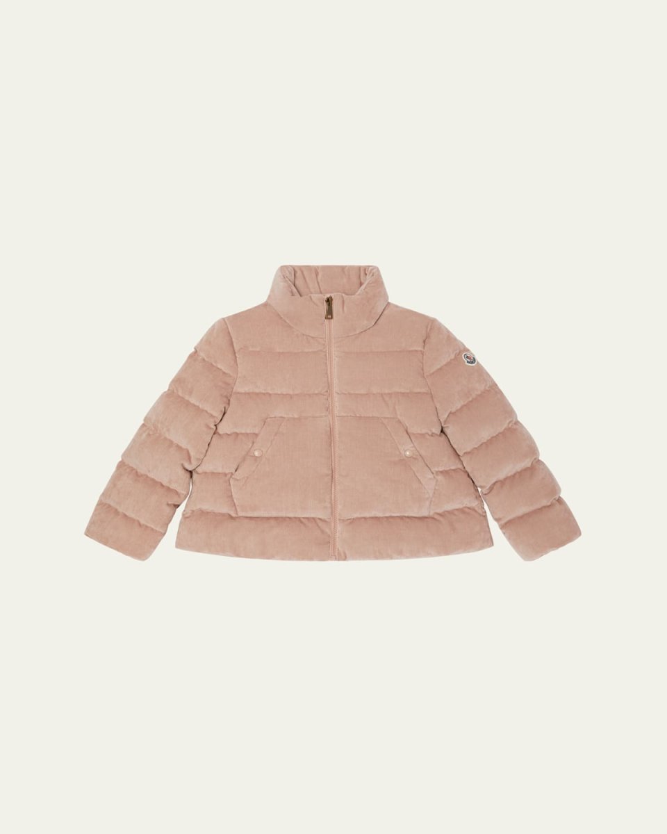 Girl's Marth Corduroy Down Jacket, Size 4-